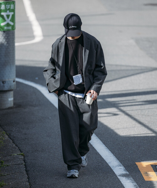 セール】リラックスフィット WOOLLY ジャケット パンツ セットアップ