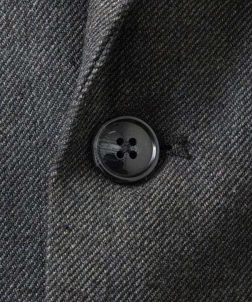 FREAK'S STORE(フリークスストア)の「リラックスフィット WOOLLY ジャケット パンツ セットアップ テーラードジャケット/ウールライク ウール調(セットアップ・メンズ・チャコールグレー/グレー・SMALL/MEDIUM/LARGE)」の5枚目の写真