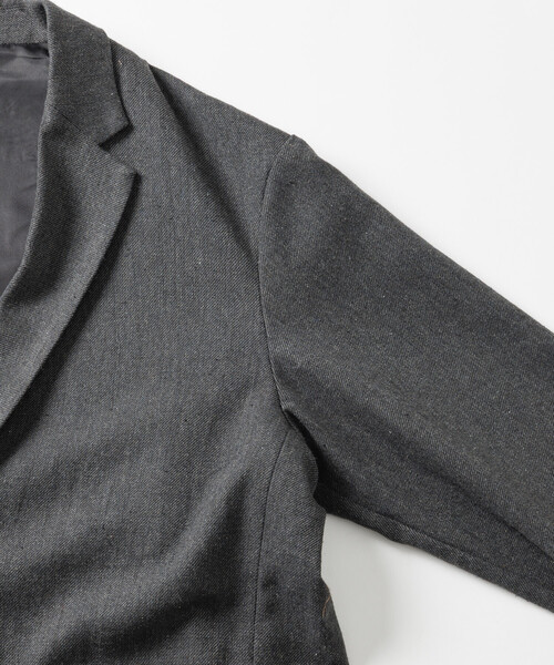 FREAK'S STORE(フリークスストア)の「リラックスフィット WOOLLY ジャケット パンツ セットアップ テーラードジャケット/ウールライク ウール調(セットアップ・メンズ・チャコールグレー/グレー・SMALL/MEDIUM/LARGE)」の6枚目の写真