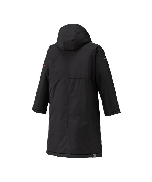 MIZUNO（ミズノ　）の「ミズノ  JR中綿コート_（ダウンジャケット/コート・キッズ・ブラック・130cm/140cm/150cm/160cm）」の2枚目の写真