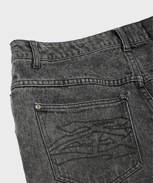 SAINTPAIN（セイントペイン）の「SP セントン ウォッシングデニムパンツ グレー（デニムパンツ・レディース・その他・LARGE/MEDIUM）」の6枚目の写真