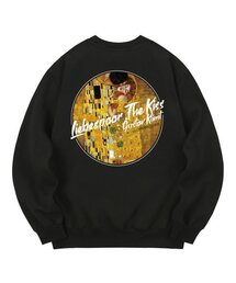 KMB0071 クリムト 裏起毛 スウェット - ブラック