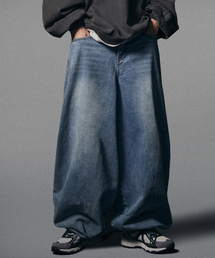 NOT4NERD(�m�b�g�t�H�[�i�[�h)��Extra Wide Balloon Pants - Deep Blue(�f�j���p���c)
