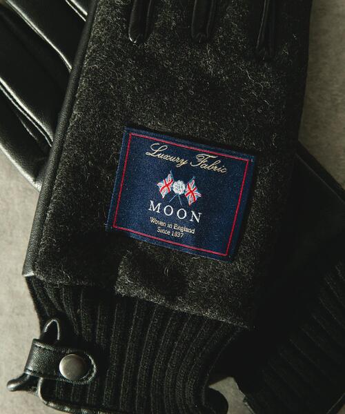 URBAN RESEARCH DOORS(アーバンリサーチドアーズ)の「MOONツイードレザーグローブ(手袋・メンズ・チャコールグレー/ネイビー/ベージュ/ブラウン・-)」の5枚目の写真