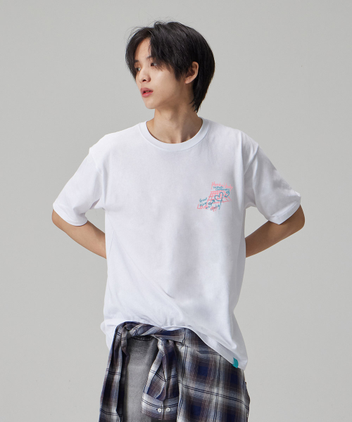 ASTRAL PROJECTION（アストラルプロジェクション）の「[グラフィティ]コットンルーズフィット半袖Tシャツ_ホワイト（Tシャツ/カットソー・メンズ・その他・LARGE/MEDIUM/X-LARGE/XX-LARGE）」の4枚目の写真