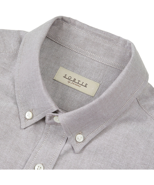 sortie(ソルティ)の「041 Oxford Button-down Shirts (Brown)(シャツ/ブラウス・メンズ・その他・LARGE/MEDIUM/X-LARGE)」の2枚目の写真