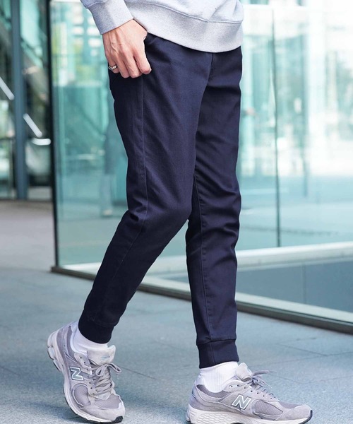 jiggys shop(ジギーズショップ)の「ストレッチ タイトフィット カラーデニム イージー ジョガーパンツ(その他パンツ・メンズ・ベージュ/ブラック/グレー系その他/ホワイト/カーキ/ネイビー・SMALL/MEDIUM/X-LARGE/LARGE)」の6枚目の写真