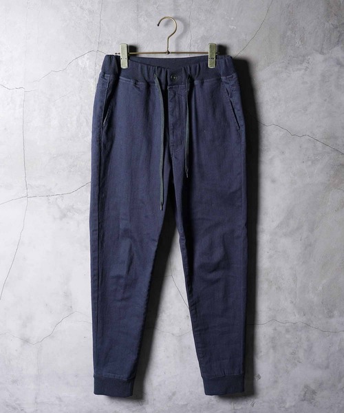 jiggys shop(ジギーズショップ)の「ストレッチ タイトフィット カラーデニム イージー ジョガーパンツ(その他パンツ・メンズ・ベージュ/ブラック/グレー系その他/ホワイト/カーキ/ネイビー・SMALL/MEDIUM/X-LARGE/LARGE)」の20枚目の写真
