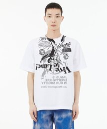 LMC( )��VIVE LE LMC AOP TEE white(T�V���c/�J�b�g�\�[)