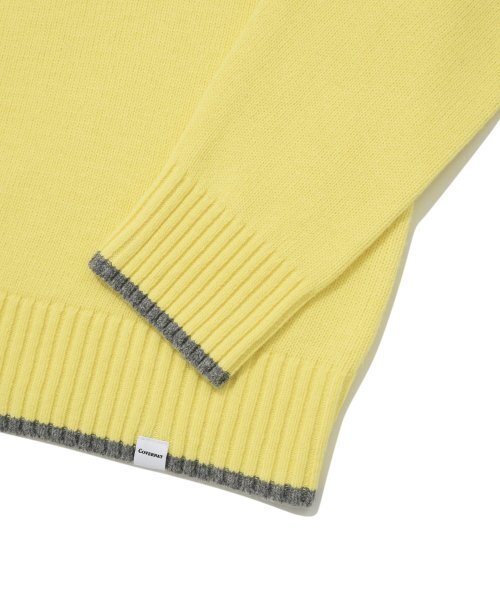 COVERNAT(カバーナット)の「ラムズウール Cロゴ クルーネックニット イエロー(ニット/セーター・レディース・その他・LARGE/MEDIUM/SMALL/X-LARGE/X-SMALL/XX-LARGE)」の5枚目の写真