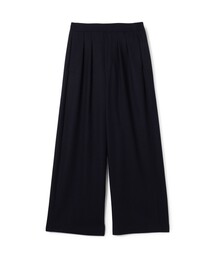 ミルドスムース タックワイドパンツ