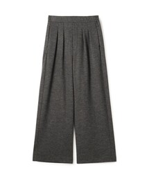 ミルドスムース タックワイドパンツ