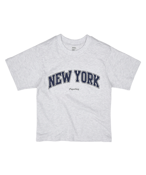 PAPERBOY（ペーパーボーイ）の「ニューヨーク 半袖Tシャツ-ネイビー（Tシャツ/カットソー・レディース・その他・SMALL/MEDIUM/LARGE/X-LARGE）」の9枚目の写真
