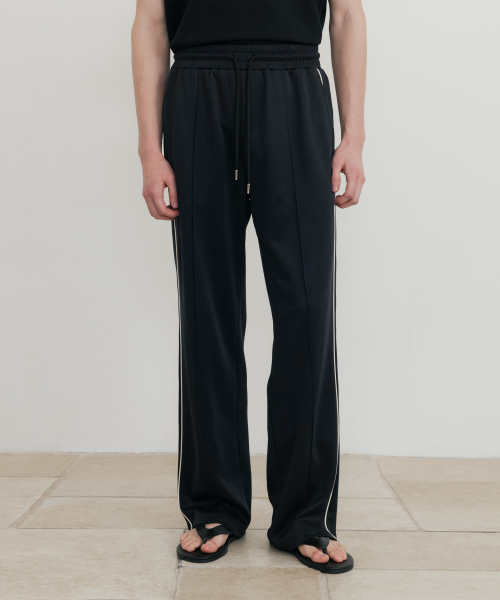 SSIN AND LEE(シンアンドリー)の「ヌアジュラウンジジャージパンツブラック(スウェットパンツ・メンズ・その他・MEDIUM/LARGE)」の1枚目の写真