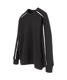 DGNAK（ディグナク）の「サテンパネルスウェット（アイボリー）（スウェット）」