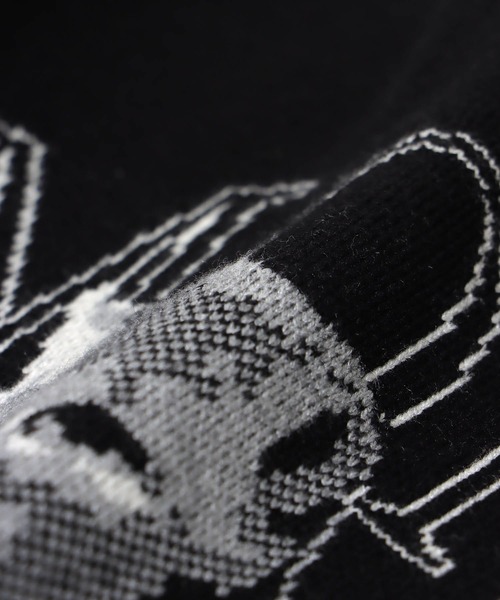 Three Four Time（ｽﾘｰﾌｫｰﾀｲﾑ）の「ストレッチＣＡＴジャガードニットプルオーバー（ニット/セーター・レディース・ブルー/ブラック/レッド・FREE）」の19枚目の写真