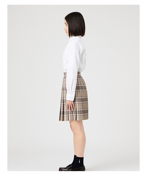 EASTBOY(イーストボーイ)の「シャツ さくら女神 長袖 ブラウス ブロード 女子 通学 制服 学生服 中学生 高校生 スクール (シャツ/ブラウス・キッズ・ホワイト・13号/11号/9号/7号)」の15枚目の写真