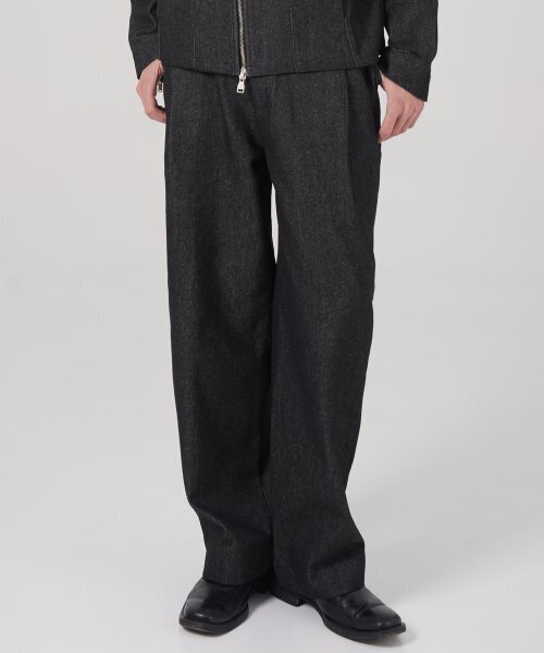 UNLC(ユーエヌエルシー)の「シミラー ワンタックデニムパンツ(デニムパンツ・メンズ・その他・LARGE/MEDIUM/SMALL)」の1枚目の写真