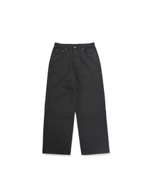 FLATWAVE IN SEOUL（フラットウェーブインソウル）の「Vee Wide Cotton Pants Charcoal（その他パンツ）」