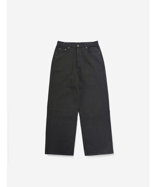 FLATWAVE IN SEOUL（フラットウェーブインソウル）の「Vee Wide Cotton Pants Charcoal（その他パンツ・メンズ・その他・SMALL/MEDIUM/LARGE/X-LARGE）」の6枚目の写真