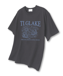 オープンスペース 半袖Tシャツ ダークグレー