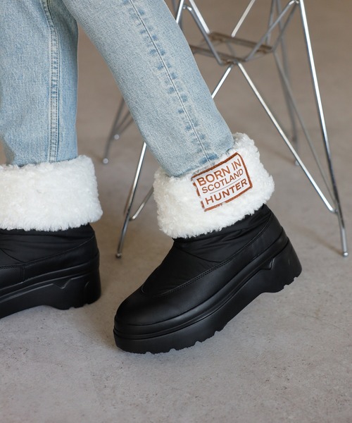 HUNTER】EXPLORER BORN IN SCOTLAND BOUCLE BOOT（ブーツ）｜HUNTER