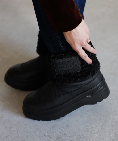 HUNTER】EXPLORER BORN IN SCOTLAND BOUCLE BOOT（ブーツ）｜HUNTER