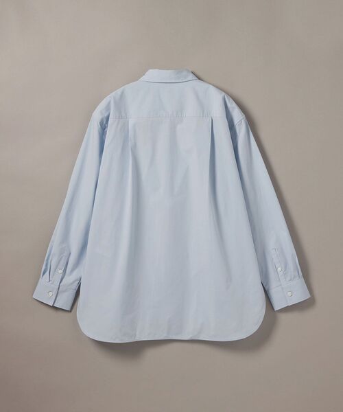 Calvin Klein(カルバン・クライン)の「シャツ - ポプリンリラックスシャツ(シャツ/ブラウス・レディース・ブルー・S/M/XS)」の8枚目の写真
