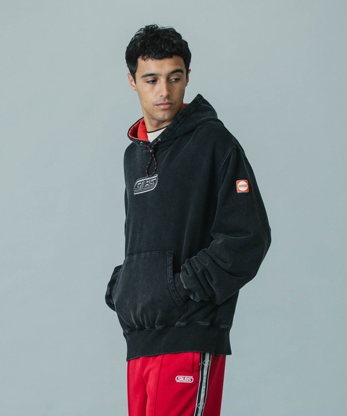 SILAS（サイラス）の「【UK COLLECTION】BIG SILAS DRAWSTRING SWEAT HOODIE（パーカー・メンズ・パープル/ブラック・L/M/S）」の7枚目の写真