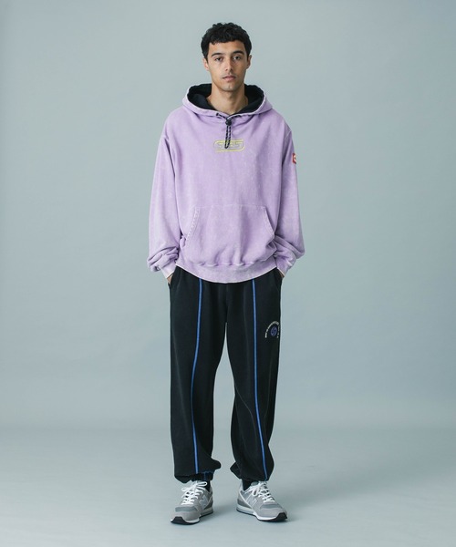 SILAS（サイラス）の「【UK COLLECTION】BIG SILAS DRAWSTRING SWEAT HOODIE（パーカー・メンズ・パープル/ブラック・L/M/S）」の12枚目の写真