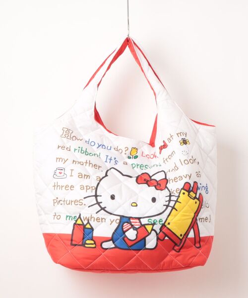 sanrio（サンリオ）の「サンリオ 中綿キルティングトート（トートバッグ・レディース・ホワイト系その他/ホワイト系その他3/その他1/ブルー系その他/その他2/その他/ブラック系その他2/ブラック系その他/ブラック系その他3/ホワイト系その他2/ブラック系その他4/カラフル/グリーン・FREE）」の15枚目の写真