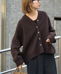 FRAMeWORK | ≪WEB限定 / 追加≫AQUA Vネックカーディガン 2(カーディガン/ボレロ)