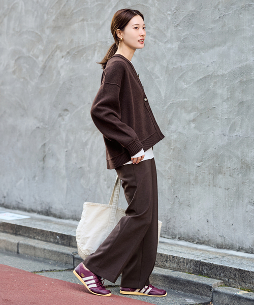 FRAMeWORK（フレームワーク）の「≪WEB限定 / 追加≫AQUA Vネックカーディガン 2（カーディガン/ボレロ・レディース・グレー/ブラウン系その他・FREE）」の20枚目の写真