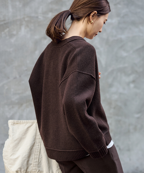 ≪WEB限定 / 追加≫AQUA Vネックカーディガン 2（カーディガン/ボレロ