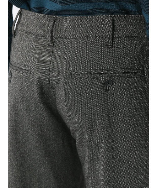 TAKA-Q（タカキュー）の「パンツ メンズ ストレッチ トラウザー セットアップ可能 ツイル フランネル（チノパンツ・メンズ・ライトグレー/ブラック・MEDIUM/LARGE/X-LARGE/S/3L）」の8枚目の写真