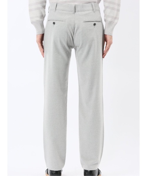 TAKA-Q（タカキュー）の「パンツ メンズ ストレッチ トラウザー セットアップ可能 ツイル フランネル（チノパンツ・メンズ・ライトグレー/ブラック・MEDIUM/LARGE/X-LARGE/S/3L）」の16枚目の写真