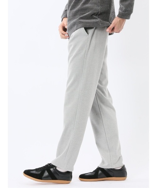 TAKA-Q（タカキュー）の「パンツ メンズ ストレッチ トラウザー セットアップ可能 ツイル フランネル（チノパンツ・メンズ・ライトグレー/ブラック・MEDIUM/LARGE/X-LARGE/S/3L）」の22枚目の写真