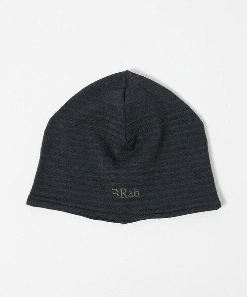 Rab(ラブ)の「<Rab> Filament Beanie/ビーニー(ハット・メンズ・オリーブ/ブラック・FREE)」の1枚目の写真