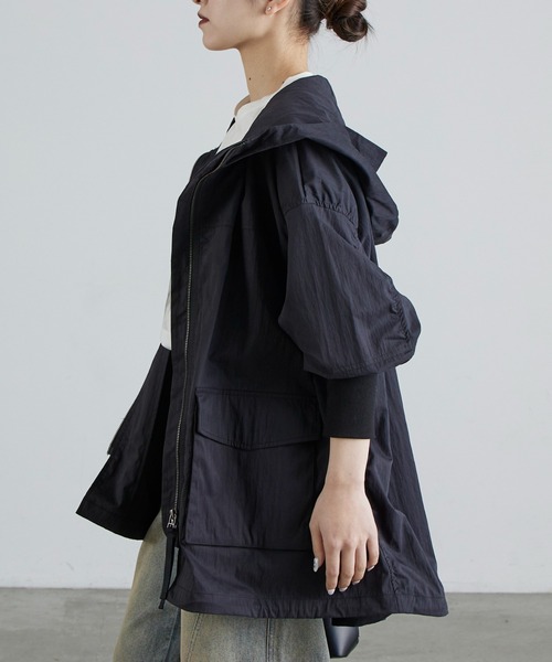 Lui's（ルイス）の「フィブリルマンパMA-1（MA-1・レディース・オフホワイト/ブラック・FREE）」の5枚目の写真