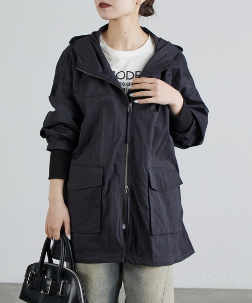 Lui's（ルイス）の「フィブリルマンパMA-1（MA-1・レディース・オフホワイト/ブラック・FREE）」の4枚目の写真