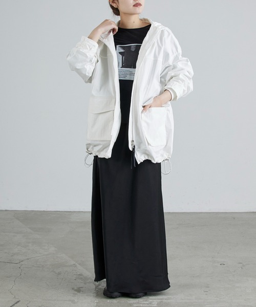 Lui's（ルイス）の「フィブリルマンパMA-1（MA-1・レディース・オフホワイト/ブラック・FREE）」の14枚目の写真