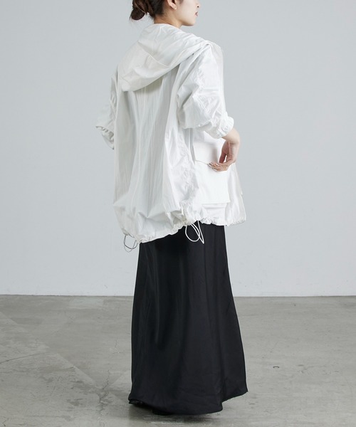 Lui's（ルイス）の「フィブリルマンパMA-1（MA-1・レディース・オフホワイト/ブラック・FREE）」の15枚目の写真