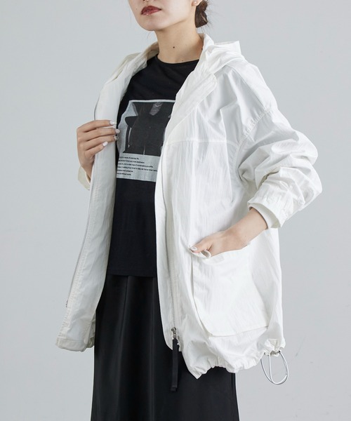 Lui's（ルイス）の「フィブリルマンパMA-1（MA-1・レディース・オフホワイト/ブラック・FREE）」の10枚目の写真