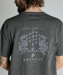 schott（ショット）の「Schott ショット ADVERTISEMENT DRAGON PG T-SHIRT アドバタイズメント ドラゴン Tシャツ（Tシャツ/カットソー）」
