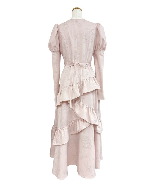 Rose Muse(ロゼミューズ)の「Peony flower print dress(ワンピース・レディース・ピンク/アイボリー・SMALL/MEDIUM)」の13枚目の写真