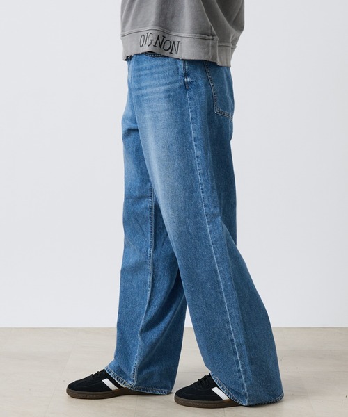 NEEDBY heritage(ニードバイヘリテージ)の「【NEEDBY heritage/ニードバイ ヘリテージ】KOH/ライトオンス/ワイド(デニムパンツ・メンズ・インディゴブルー・30/28)」の13枚目の写真