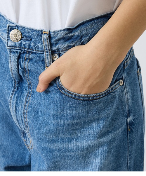NEEDBY heritage(ニードバイヘリテージ)の「【NEEDBY heritage/ニードバイ ヘリテージ】KOH/ライトオンス/ワイド(デニムパンツ・メンズ・インディゴブルー・30/28)」の18枚目の写真