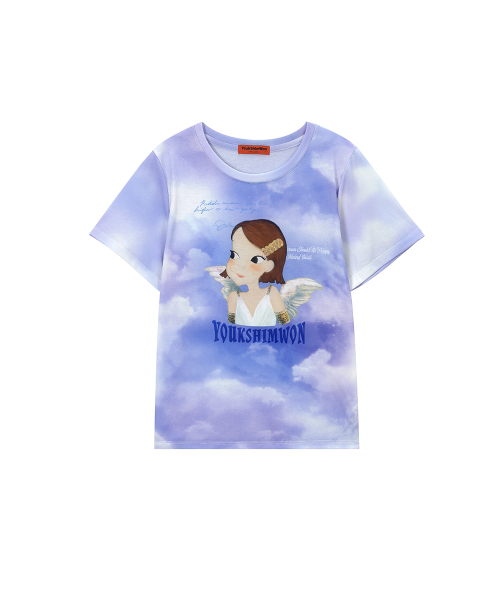 YOUK SHIM WON(ユクシムウォン)の「ソフトTシャツ F リア(Tシャツ/カットソー・レディース・その他・FREE)」の2枚目の写真