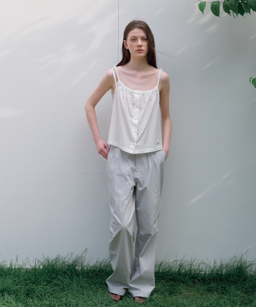 BUT'TON(ボッタン)の「Cotton Parashute Pants (LightGrey)(その他パンツ・レディース・その他・FREE)」の3枚目の写真