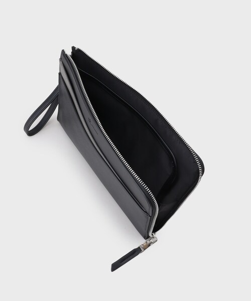 tk.TAKEO KIKUCHI（ティーケータケオキクチ）の「切替ZIPクラッチバッグ（クラッチバッグ・メンズ・ブラック/ブラック系/ブラック系1・00）」の19枚目の写真
